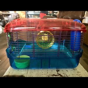 Kaytee hamster cage.